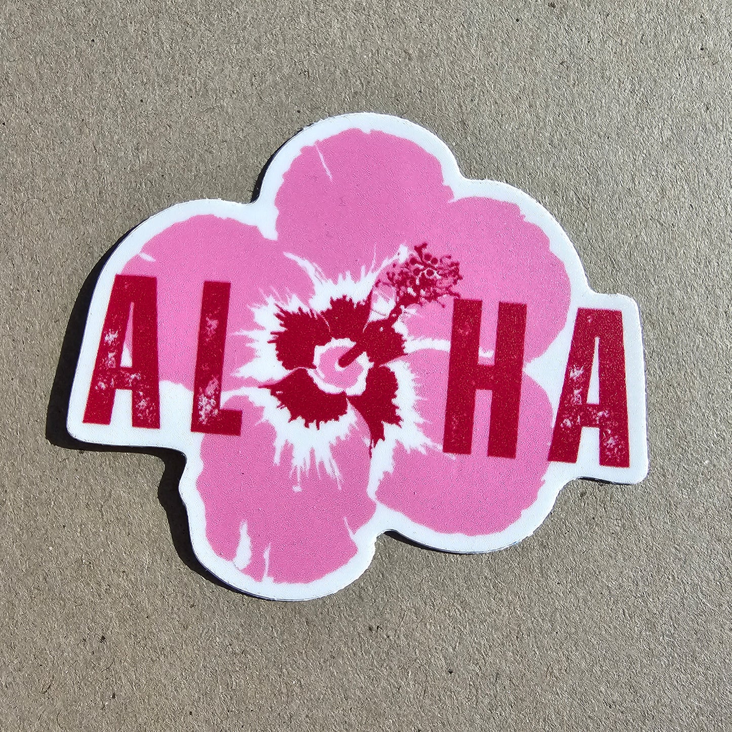 Aloha Hibiscus Sticker