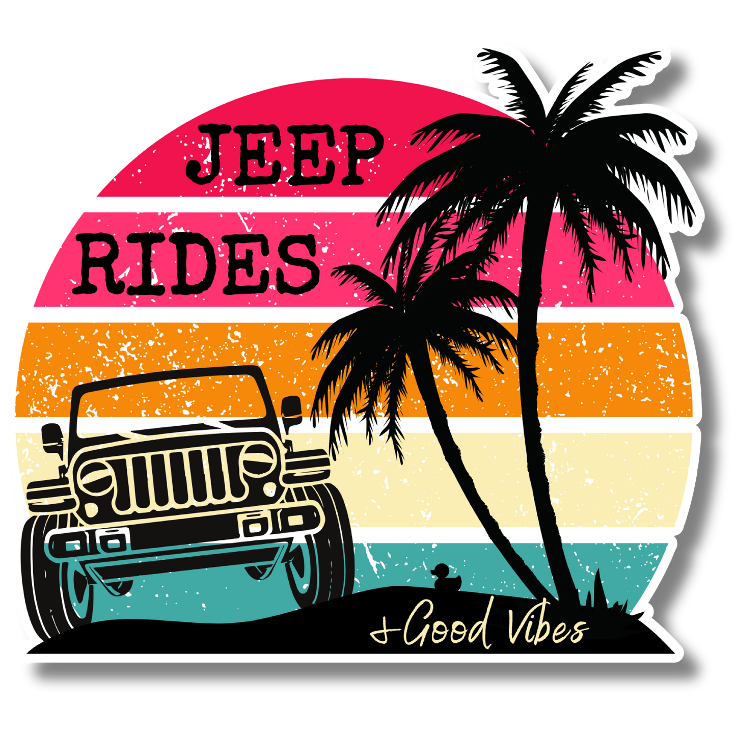 Jeep Rides Sticker