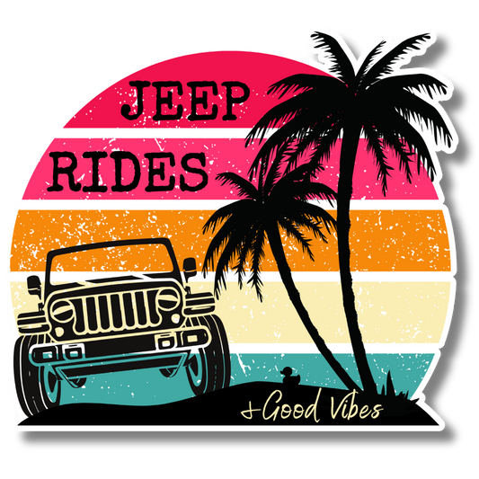 Jeep Rides Sticker